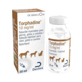 TORPHADINE 10MG/ML INY 20 ML