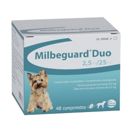 MILBEGUARD DUO 2,5 MG/ 25...