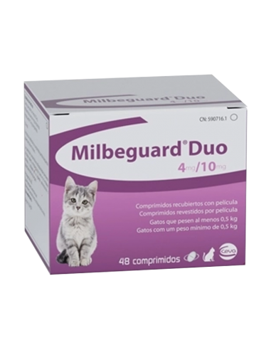 MILBEGUARD DUO 4 MG/ 10 MG GATO...