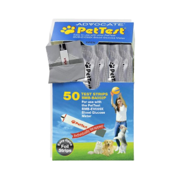 TIRAS P/GLUCOMETRO PETTEST...